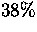 $38\%$